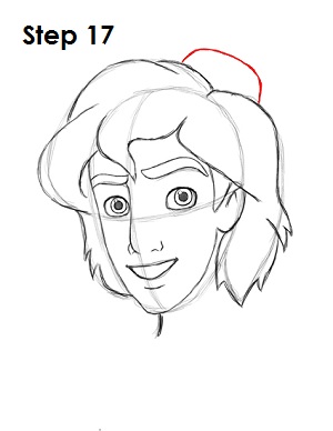 How to Draw Aladdin How to Draw Aladdin Step 17