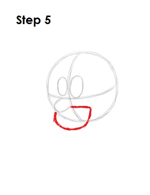 Draw the Genie Step 5 Draw the Genie 5