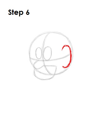 Draw the Genie Step 6 Draw the Genie 6