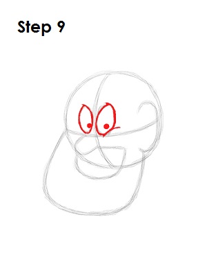 Draw the Genie Step 9 Draw the Genie 9
