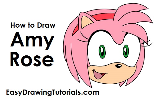 How to Draw Amy Rose