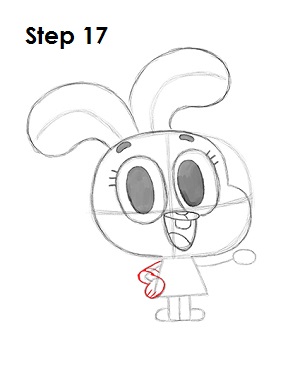 Draw Anais Step 17 Draw Anais Watterson 17
