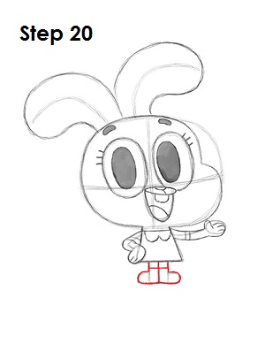 Draw Anais Step 20 Draw Anais Watterson 20