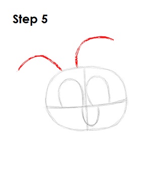 Draw Anais Step 5 Draw Anais Watterson 5