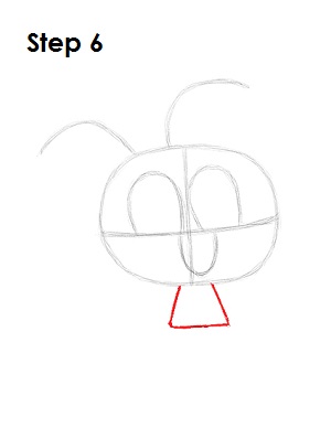 Draw Anais Step 6 Draw Anais Watterson 6