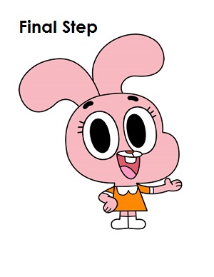 Anais Complete Drawing Draw Anais Watterson