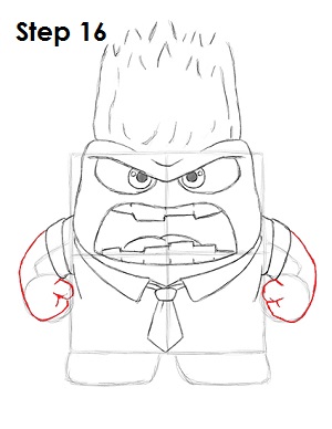 Anger Inside Out Drawing 16 Draw Anger Inside Out 16