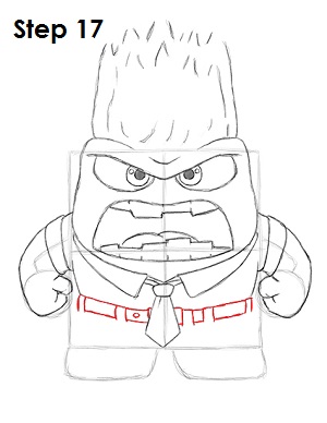 Anger Inside Out Drawing 17 Draw Anger Inside Out 17