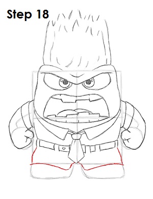 Anger Inside Out Drawing 18 Draw Anger Inside Out 18