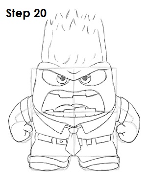 Anger Inside Out Drawing 20 Draw Anger Inside Out 20