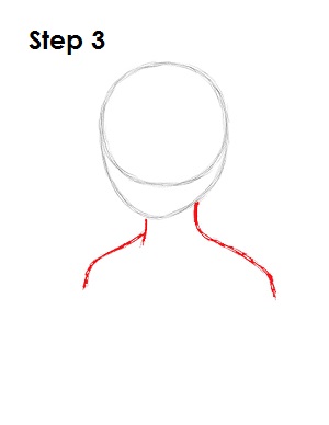 Draw Anna Step 3 Draw Anna Frozen 3