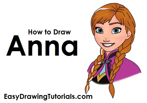 How to Draw Anna from Frozen How to Draw Anna from Frozen