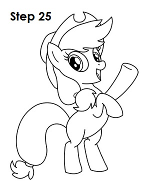 Draw Applejack 25