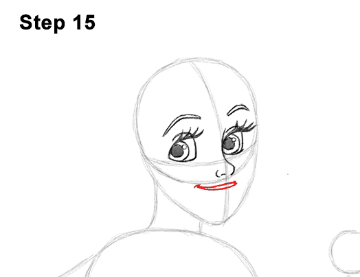 Ariel Little Mermaid Drawing 15 Draw Ariel Little Mermaid Body 15