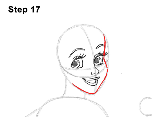 Ariel Little Mermaid Drawing 17 Draw Ariel Little Mermaid Body 17