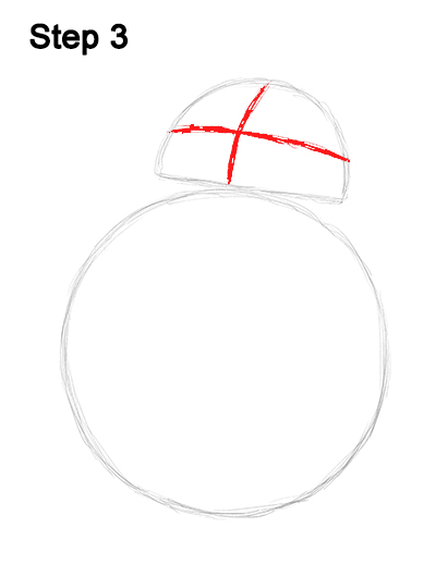BB-8 Star Wars Drawing 3 Draw BB-8 Force Awakens 3