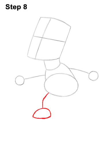 How to Draw Bart Simpson Full Body Skateboard Skater Skating 8