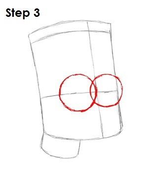 Bart Simpson Step 3