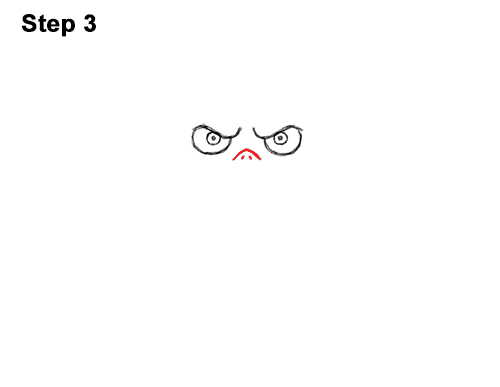 How to Draw Angry Funny Cute Halloween Cartoon Bat 3