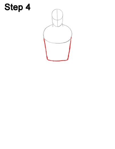 How to Draw Batman Full Body Step 4 How to Draw Batman Full Body Step 4