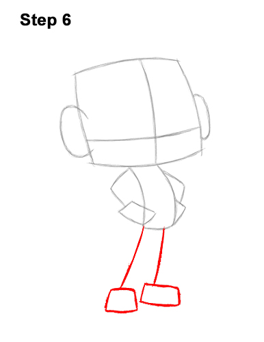 Draw Beast Boy Teen Titans Go! 6 How to Draw Beast Boy Teen Titans Go! Full Body 6