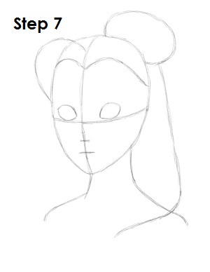 How to Draw Belle How to Draw Belle Step 7