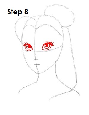 How to Draw Belle How to Draw Belle Step 8