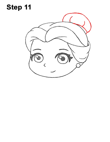 Mini Belle Drawing 11 Draw Mini Chibi Cute Little Belle Beauty 11