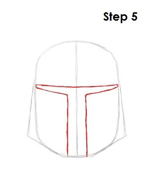 Draw Boba Fett Draw Boba Fett Step 5