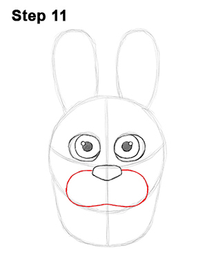 Draw Bonnie Five Nights at Freddy's 11