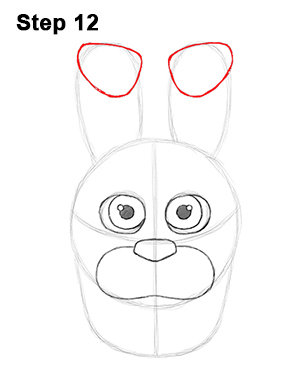 Draw Bonnie Five Nights at Freddy's 12