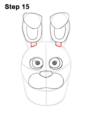 Draw Bonnie Five Nights at Freddy's 15