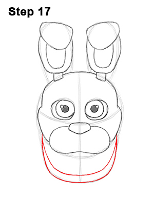 Bonnie Drawing 17 Draw Bonnie Five Nights at Freddy's 17