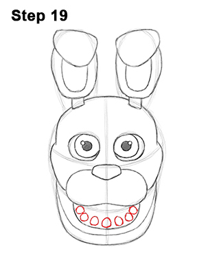 Bonnie Drawing 19 Draw Bonnie Five Nights at Freddy's 19
