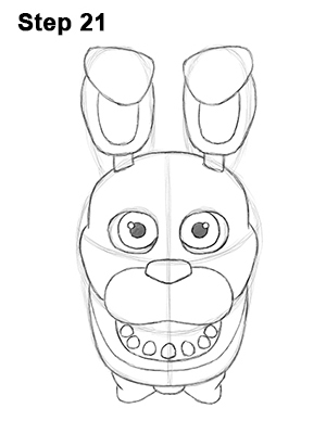 Bonnie Drawing 21 Draw Bonnie Five Nights at Freddy's 21