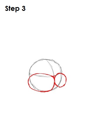 Draw Bugs Bunny Draw Bugs Bunny Step 3