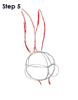 Draw Bugs Bunny Draw Bugs Bunny Step 5