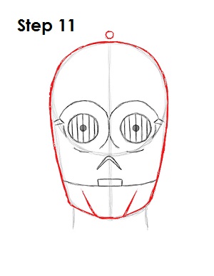 Draw C-3PO 11