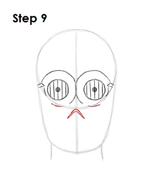 Draw C-3PO 9