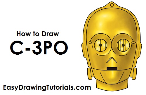 How to Draw C-3PO How to Draw C-3PO