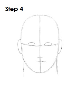 Draw Captain America Draw Captain America Step 4