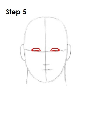 Draw Captain America Draw Captain America Step 5