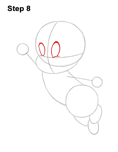 How to Draw Casper the Friendly Ghost Halloween 8