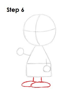 Draw Charlie Brown 6