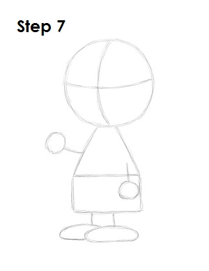 Draw Charlie Brown 7