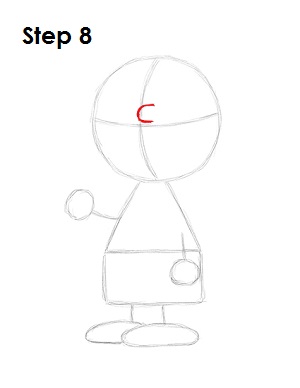 Draw Charlie Brown 8