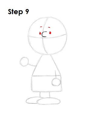 Draw Charlie Brown 9