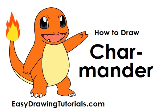 How to Draw Charmander Pokemon How to Draw Charmander Pokemon