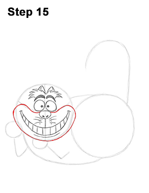 Cheshire Cat Drawing 15 Draw Cheshire Cat Alice 15
