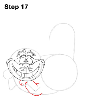 Cheshire Cat Drawing 17 Draw Cheshire Cat Alice 17
